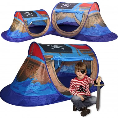 COIL Namiot dla dziecka statek piracki 170x68x85 cm