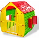 COIL Domek ogrodowy dla dzieci Magical House zielono-czerwono-żółty (C10561A)