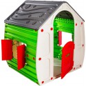 COIL Domek ogrodowy dla dzieci Magical House zielono-szary (C10561A)