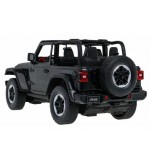 COIL Zdalnie sterowany samochód auto RC pilot duży JEEP Wrangler RS skala 1:14 czarny