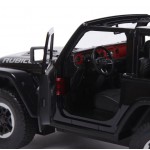 COIL Zdalnie sterowany samochód auto RC pilot duży JEEP Wrangler RS skala 1:14 czarny