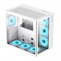 COIL Obudowa tower ATX MIDI USB 3.0 PC Komputerowa gaming szkło biała INFINITY