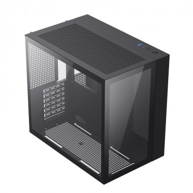 COIL Obudowa tower ATX MIDI USB 3.0 PC Komputerowa gaming szkło czarna INFINITY