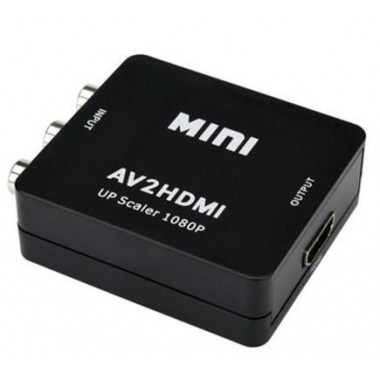 COIL Konwerter przejściówka z CHINCH do HDMI AV2HDMI