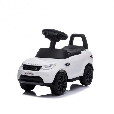 COIL Jeździk na akumulator chodzik pchacz 3w1 samochód Land Rover Discovery samochód duży dla dzieci biały
