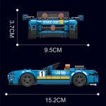 Coil Klocki konstrukcyjne Sportowe Auto  336 el. Kompatybilne