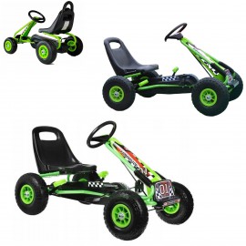 COIL Gokart pedals Big wheels pumped for kids brake Super gift Formula 1 green