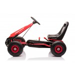 COIL Gokart dla dzieci Perhour czerwony na pedały duży koła pompowane dla dzieci hamulec super prezent