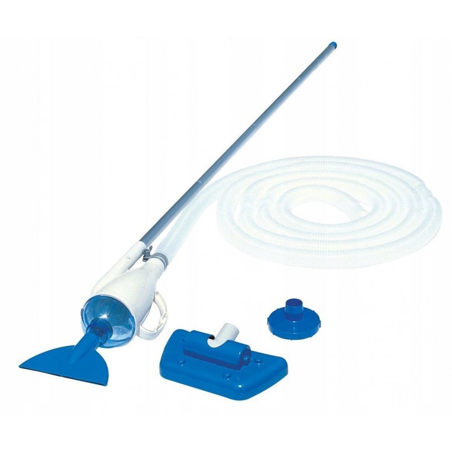 BESTWAY ZESTAW CZYSZCZĄCY POOL VACUUM ODKURZACZ DO CZYSZCZENIA DNA BASENU 58212