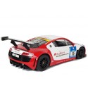 COIL Zdalnie sterowany samochód auto RC pilot AUDI R8 LMS pojazd biały 1:14 27MHz