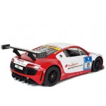 COIL Zdalnie sterowany samochód auto RC pilot AUDI R8 LMS pojazd biały 1:14 27MHz