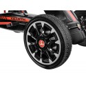 COIL Gokart dla dzieci ABARTH na pedały koła hamulec wielki Super prezent czarny