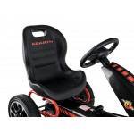 COIL Gokart dla dzieci ABARTH na pedały koła hamulec wielki Super prezent czarny