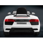 COIL Auto na akumulator pilot cabrio AUDI R8 SPYDER 2.4G dla dzieci światła LED