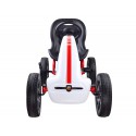 COIL Gokart na pedały dla dzieci koła hamulec wielki ABARTH Super prezent biały