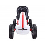 COIL Gokart na pedały dla dzieci koła hamulec wielki ABARTH Super prezent biały