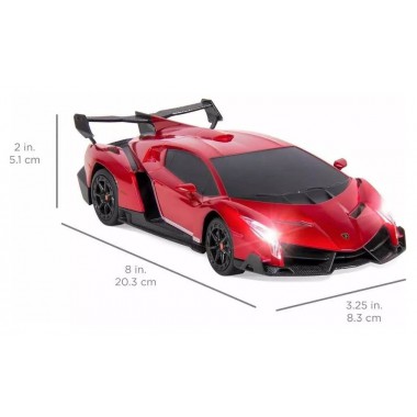 COIL SAMOCHÓD ZDALNIE STEROWANY LAMBORGHINI RC  1:14 RED