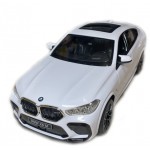 COIL Zdalnie sterowany samochód auto RC pilot BMW X6 M LED 1:14 pojazd biały