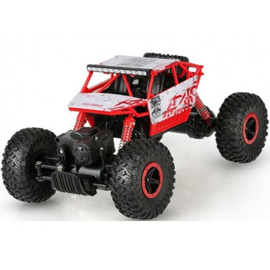 COIL Zdalnie sterowany samochód auto RC pilot 4x4 terenowy pojazd rock 1:18 czerwony