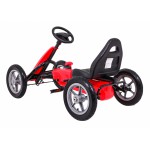 COIL Gokart dla dzieci Race czerwony na pedały duży koła pompowane dla dzieci hamulec super prezent