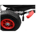 COIL Gokart dla dzieci czerwony SPEED na pedały duży koła pompowane dla dzieci hamulec super prezent