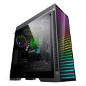 COIL Obudowa tower ATX MIDI USB 3.0 PC komputerowa czarna black gaming szkło okno Abyss TR