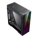 COIL Obudowa tower ATX MIDI USB 3.0 PC komputerowa czarna black gaming szkło okno Abyss TR