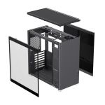 COIL Obudowa tower ATX MIDI USB 3.0 PC komputerowa do komputera gaming szkło czarna black Spark PRO