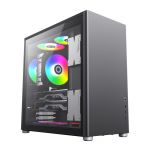 COIL Obudowa tower ATX MIDI USB 3.0 PC komputerowa do komputera gaming szkło czarna black Spark PRO