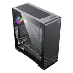 COIL Obudowa tower ATX MIDI USB 3.0 PC komputerowa RGB LED do komputera gaming szkło VEGA PRO GREY