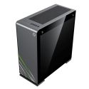 COIL Obudowa tower ATX MIDI USB 3.0 PC komputerowa RGB LED do komputera gaming szkło VEGA PRO GREY