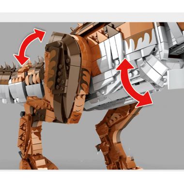 COIL Klocki konstrukcyjne zestaw mega figurka 2111 elementów dinozaur REX gigant