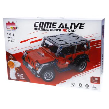 COIL Klocki konstrukcyjne zestaw 448 elementów JEEP Auto terenowe zdalnie sterowane skala 1:16