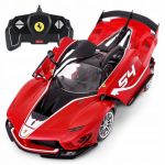 COIL Zdalnie sterowany samochód auto RC pilot do składania Rastar Ferrari FXX-K 1:18