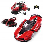 COIL Zdalnie sterowany samochód auto RC pilot do składania Rastar Ferrari FXX-K 1:18