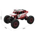 COIL Zdalnie sterowany samochód auto RC pilot 4x4 terenowy pojazd rock 1:18 czerwony