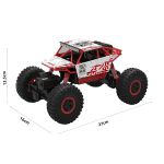 COIL Zdalnie sterowany samochód auto RC pilot 4x4 terenowy pojazd rock 1:18 czerwony COIL Zdalnie sterowany samochód auto RC pilot 4x4 terenowy pojazd rock 1:18 czerwony