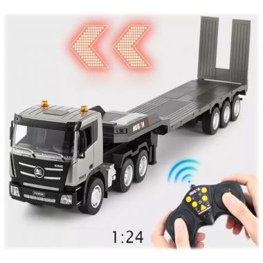 COIL Zdalnie sterowany samochód RC Auto ciężarowe na pilota laweta aku led 1:18