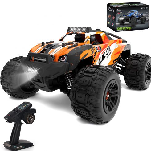 COIL Zdalnie sterowany samochód terenowy Auto 4x4 pilot terenowy 40km/h duży na pilota pomarańczowy 1:8 COIL Zdalnie sterowany samochód terenowy Auto 4x4 pilot terenowy 40km/h duży na pilota pomarańczowy 1:8