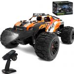 COIL Zdalnie sterowany samochód terenowy Auto 4x4 pilot terenowy 40km/h duży na pilota pomarańczowy 1:8 COIL Zdalnie sterowany samochód terenowy Auto 4x4 pilot terenowy 40km/h duży na pilota pomarańczowy 1:8