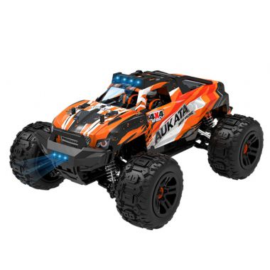 COIL Zdalnie sterowany samochód terenowy Auto 4x4 pilot terenowy 40km/h duży na  pilota pomarańczowy 1:8