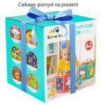COIL Sorter układanka kostka edukacyjna klocki sensoryczna zabawka interaktywna niebieska
