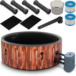 COIL SPA dmuchana wanna ogrodowa basen z hydromasażem 6 osób 2024 teak COIL SPA dmuchana wanna ogrodowa basen z hydromasażem 6 osób 2024 teak