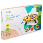COIL Duży drewniany stolik edukacyjny sensoryczny zabawka dla dzieci 7w1 COIL Duży drewniany stolik edukacyjny sensoryczny zabawka dla dzieci 7w1