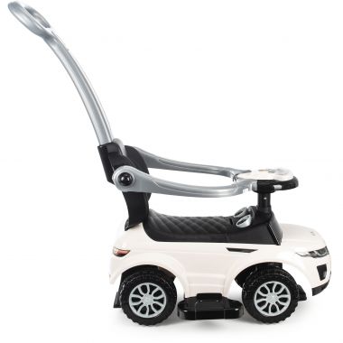 COIL Jeździk pchacz chodzi 3w1 autko dla dzieci duży samochód auto klakson muzyka biały