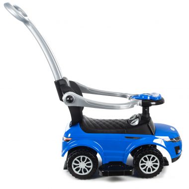 COIL Jeździk pchacz chodzi 3w1 autko dla dzieci duży samochód auto klakson muzyka niebieski
