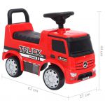 COIL Jeździk pchacz chodzik 3w1 Autko Mercedes Truck dla dzieci czerwony COIL Jeździk pchacz chodzik 3w1 Autko Mercedes Truck dla dzieci czerwony