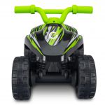 COIL Quad mini na akumulator dla dzieci elektryczny pojazd z przyczepką zielony