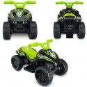 COIL Quad mini na akumulator dla dzieci elektryczny pojazd z przyczepką zielony