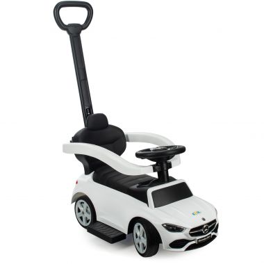 COIL Jeździk pchacz chodzik Mercedes 3W1 AMG Auto samochód duży dla dzieci klakson biały